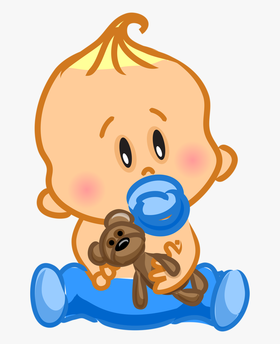 Pacifier Clipart Napkin - Младенец Мальчик Png, Transparent Clipart