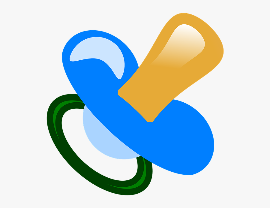 Pacifier Dummy Comforter Soother Baby Toy - Schnuller Clipart, Transparent Clipart