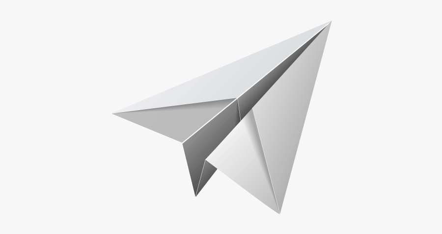 White Paper Plane Png Image - Transparent Png Paper Plane, Transparent Clipart