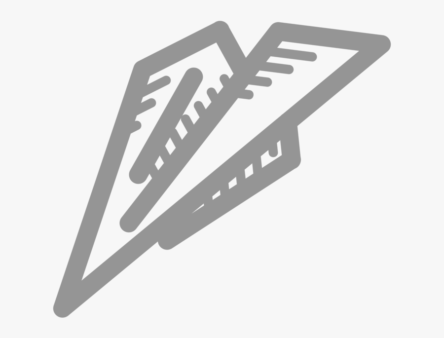 Angle,brand,hardware Accessory - Paper Plane, Transparent Clipart