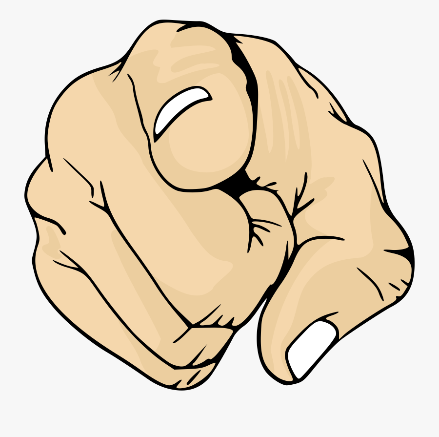 Index Finger Pointing Middle Finger Computer Icons - Finger Pointing Icon Png, Transparent Clipart