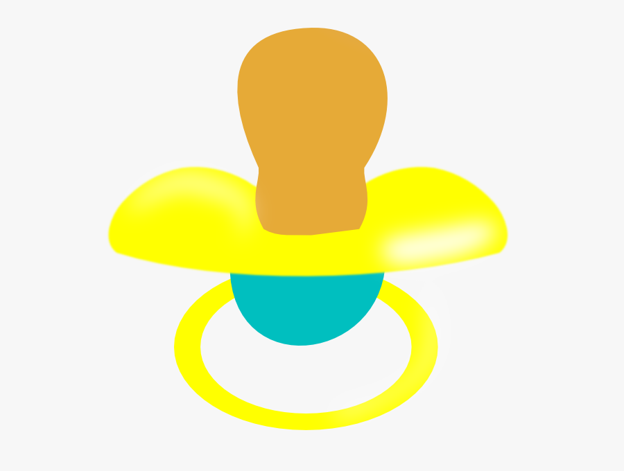 Yellow And Blue Pacifier Svg Clip Arts Illustration Free Transparent Clipart Clipartkey