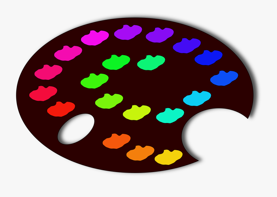 Transparent Palette Png - Color Palette Color Board, Transparent Clipart