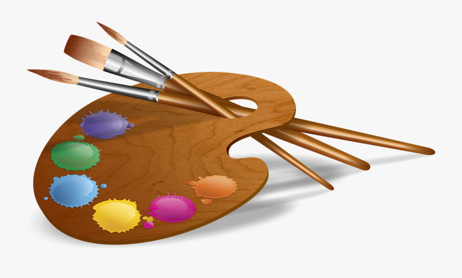 Paint Palette Png Transparent Picture - Transparent Paint Palette Png, Transparent Clipart