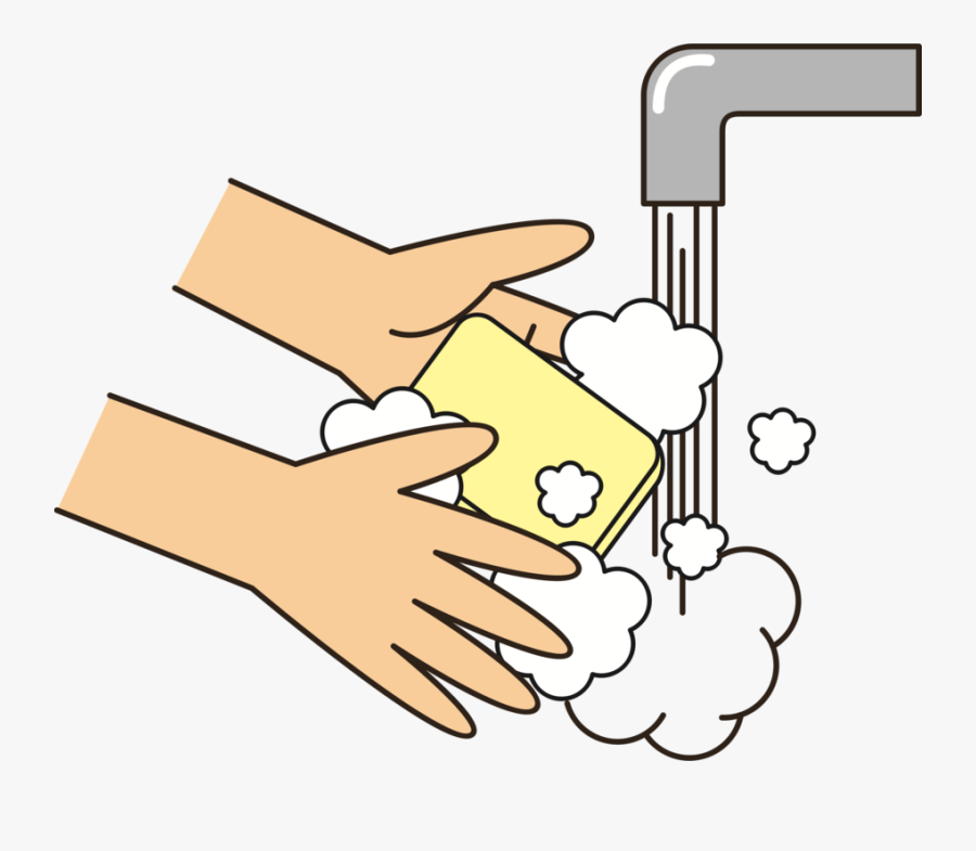 Clip Art Wash Your Hands Free - Wash Your Hands Clipart, Transparent Clipart