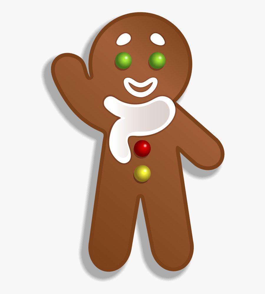 Bonhomme Pain D Épice Png, Transparent Clipart