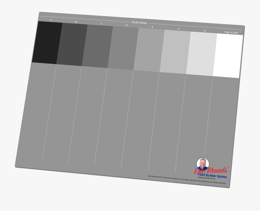 Clip Art Paint By Note Sturdy - Grayscale In Paint, Transparent Clipart