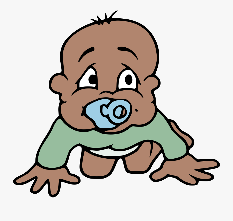 Head,art,pleased - Infancy Certoon White And Black, Transparent Clipart