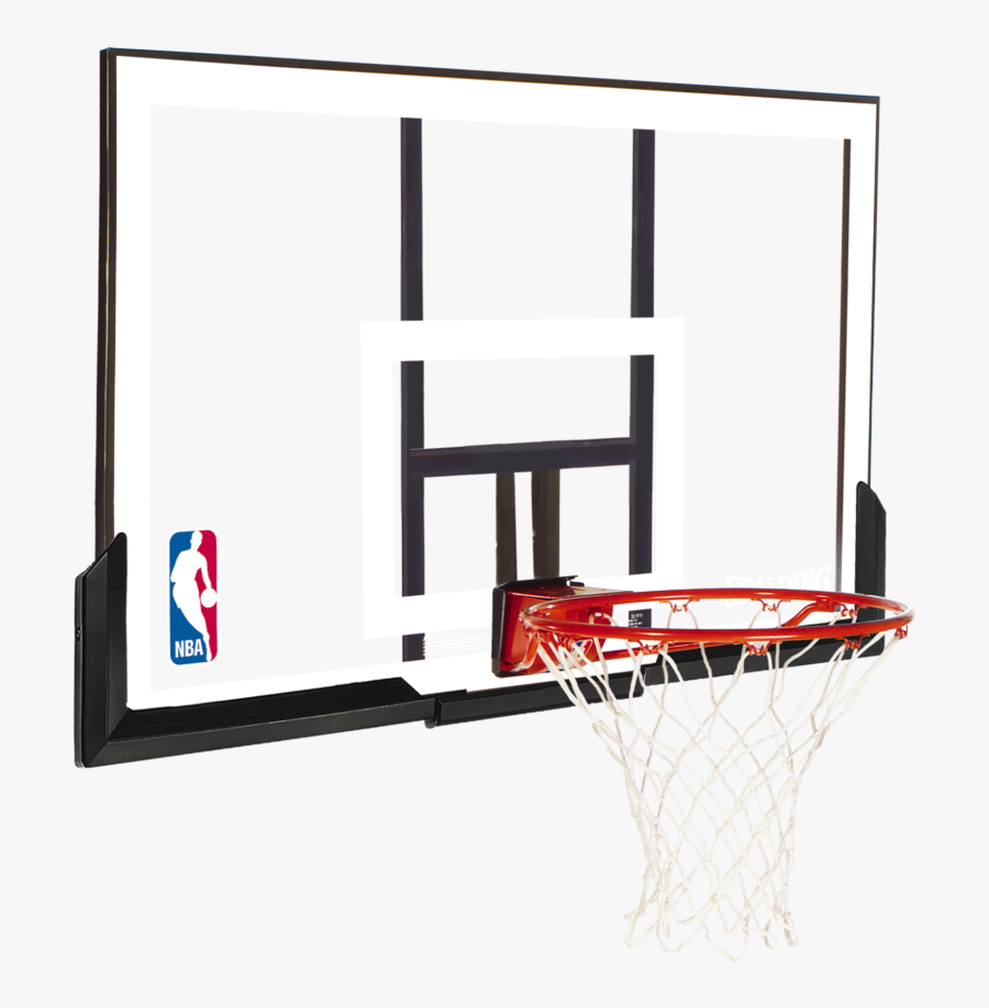 Transparent Basketball Net Png - Spalding Backboard, Transparent Clipart