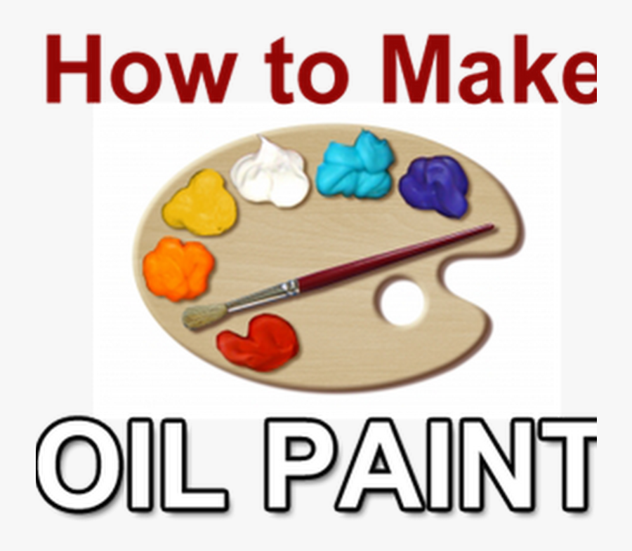 How To Make Your Own Oil Paint At Home - Art For Kids, Transparent Clipart
