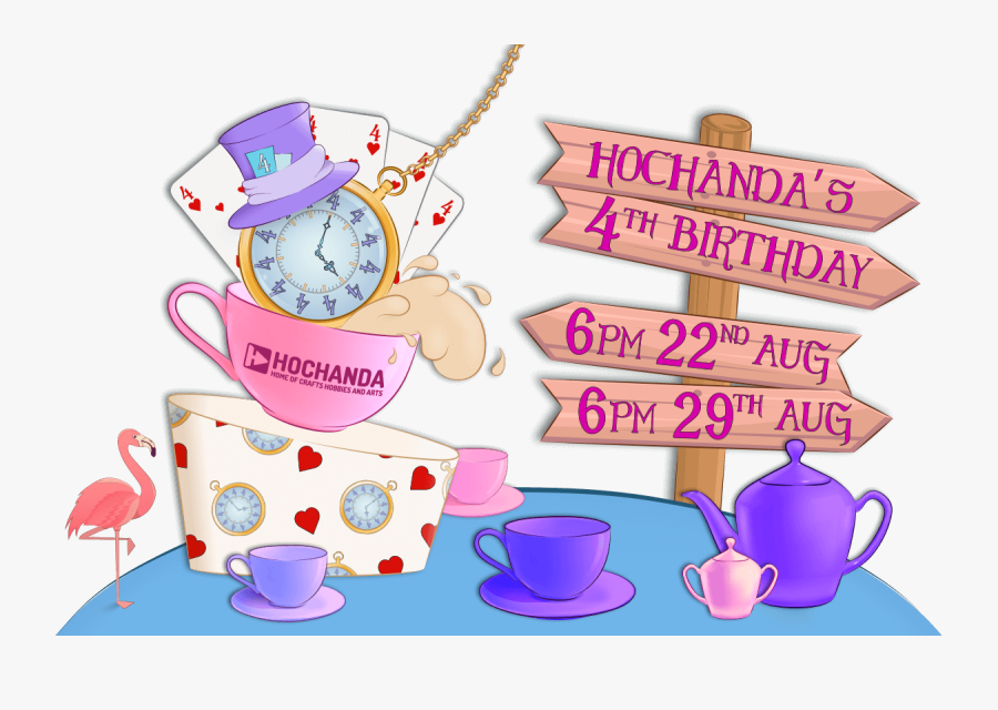 Hochandas Fourth Birthday, Transparent Clipart