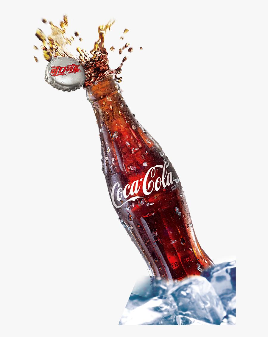 Bubbles Clipart Coca Cola - Coca Cola Bottle Png , Free Transparent