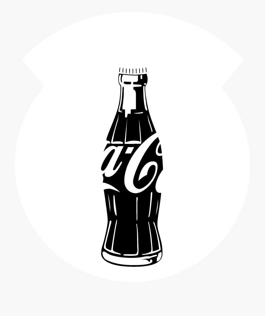 Coca Cola Always 1 Logo Black And White - Coca Cola, Transparent Clipart
