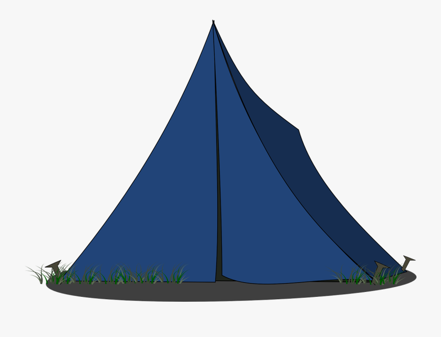 Tent Camping Pitched Free Picture - Tent Png Clipart, Transparent Clipart