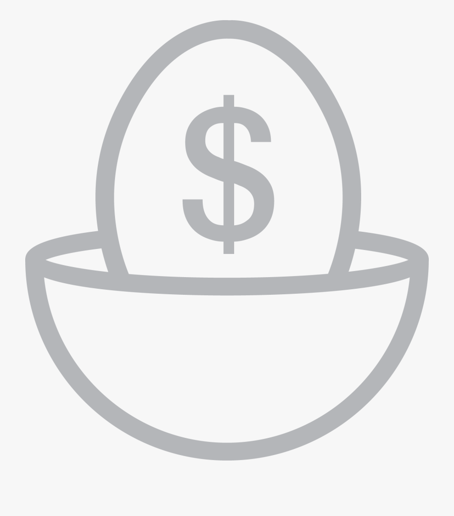 Illustration Of Your Retirement Nest Egg - Dollar, Transparent Clipart