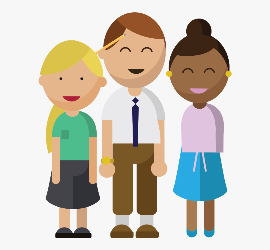 Group Of People Cartoon Png Clip, Transparent Clipart