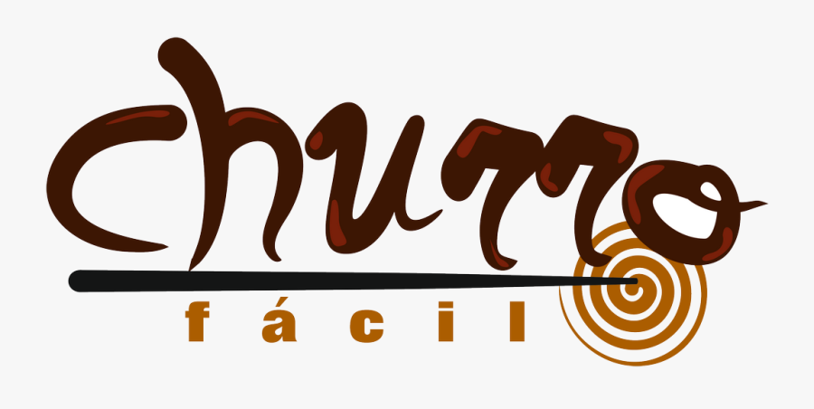 Churro Fácil - Calligraphy, Transparent Clipart