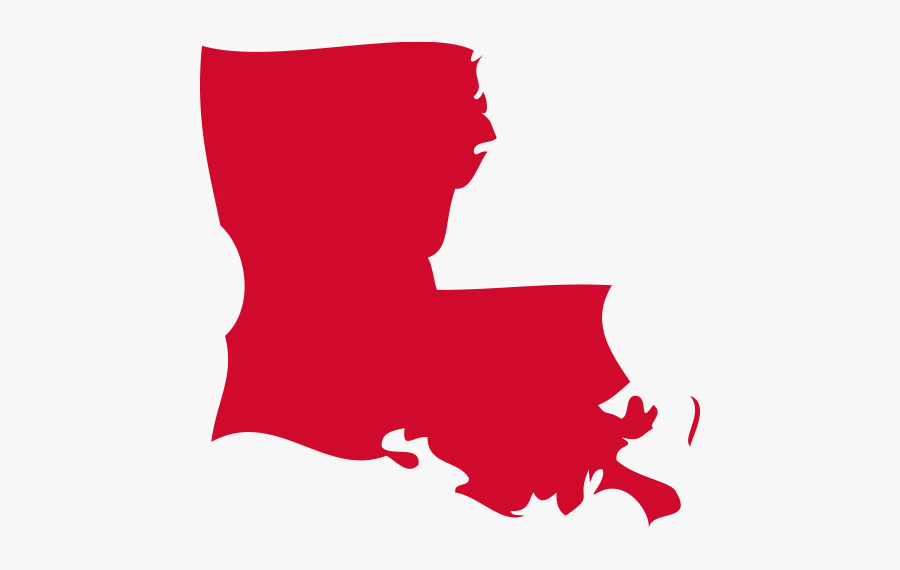 Louisiana State Red, Transparent Clipart