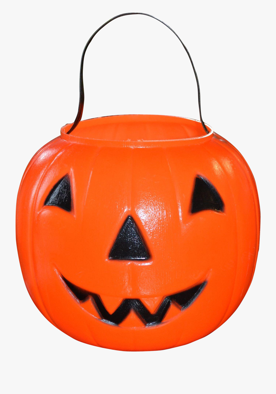 Transparent Jack O Lantern Face Png - Trick Or Treat Pumpkin Bag, Transparent Clipart
