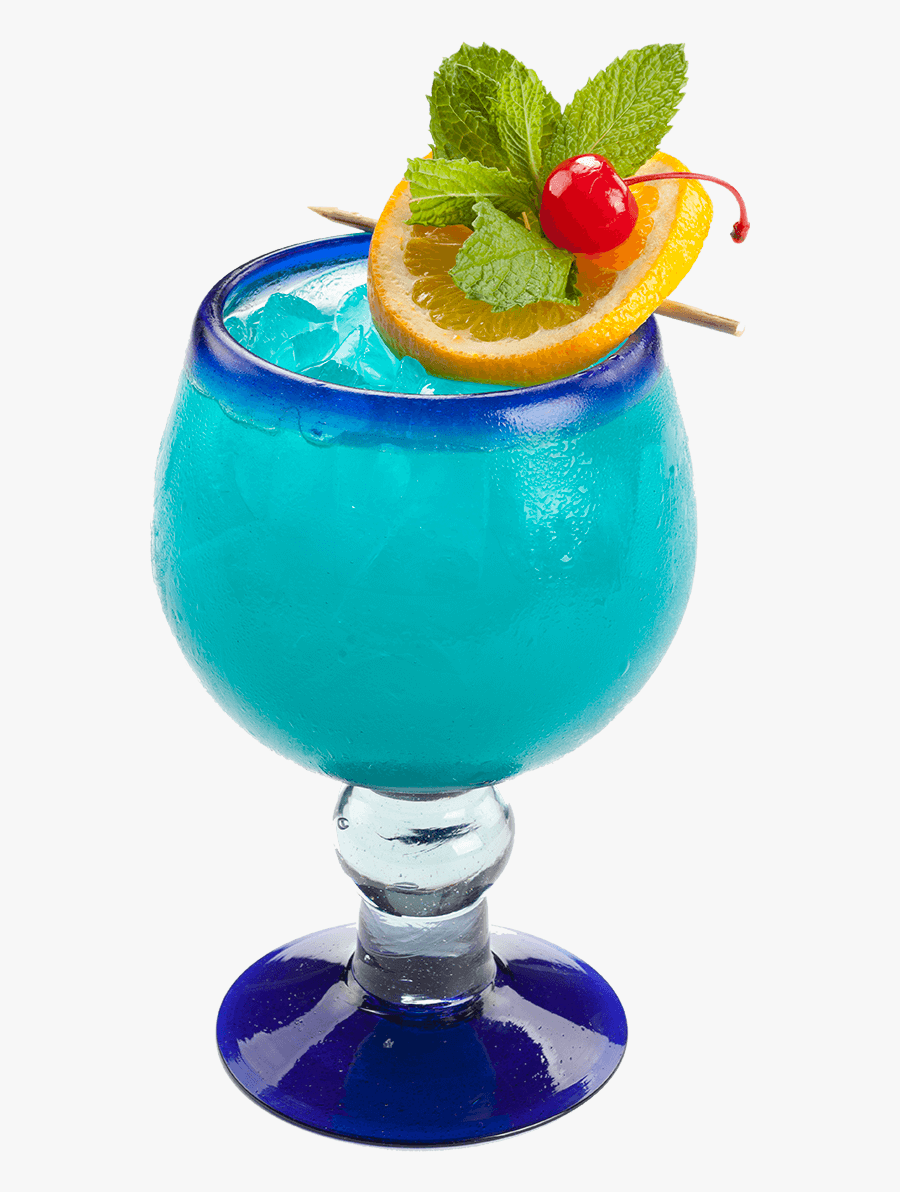 Blue Parrot - Transparent Tropical Blue Drink Png, Transparent Clipart