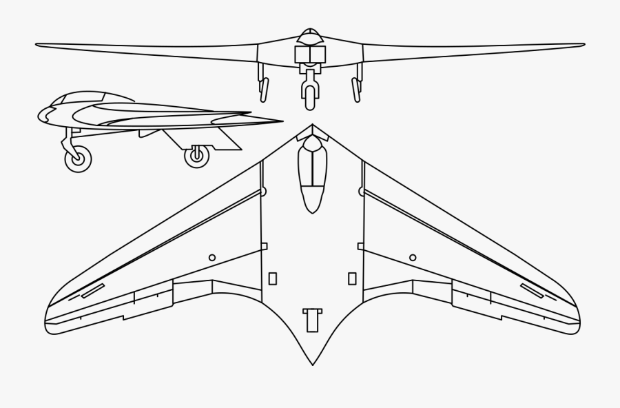 Horten Ho 229 Wikipedia, Transparent Clipart