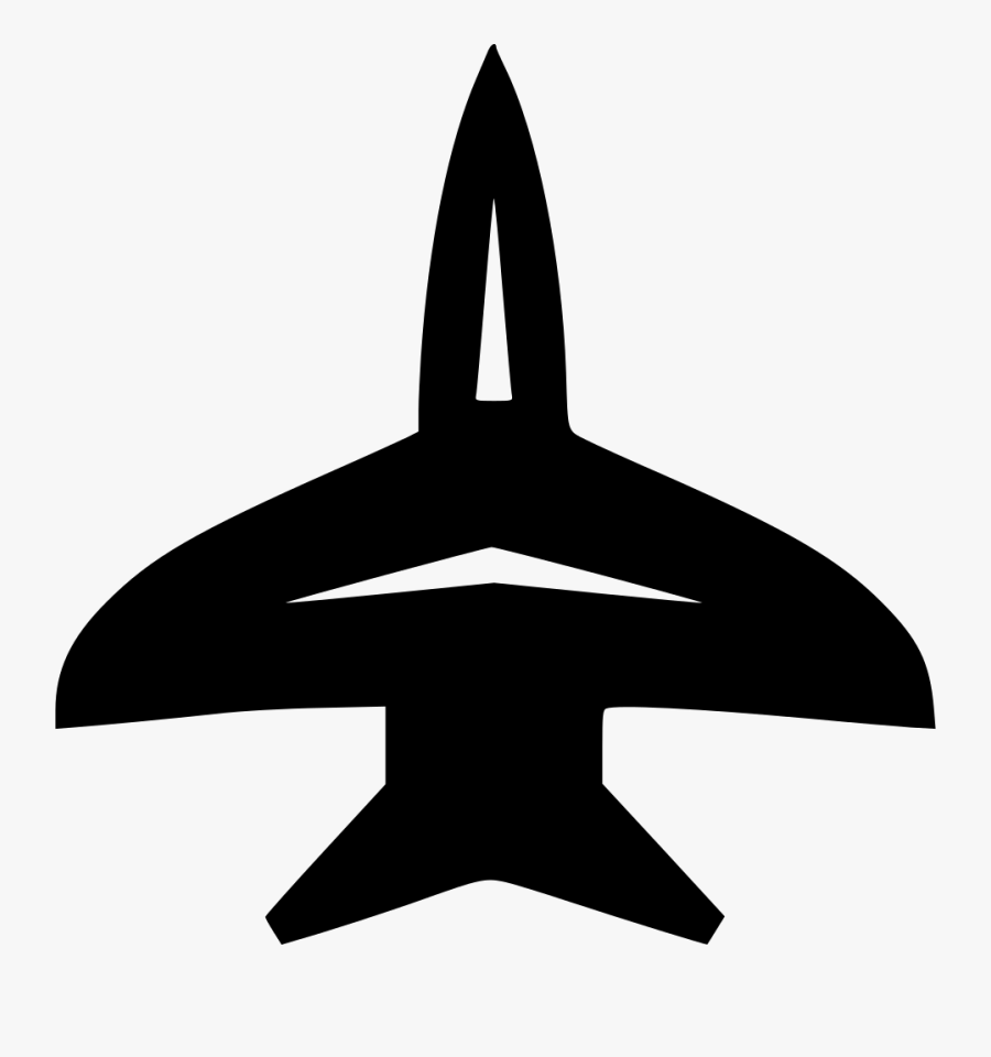 Fighter Jet Ii - Ea 18g Growler Silhouette, Transparent Clipart