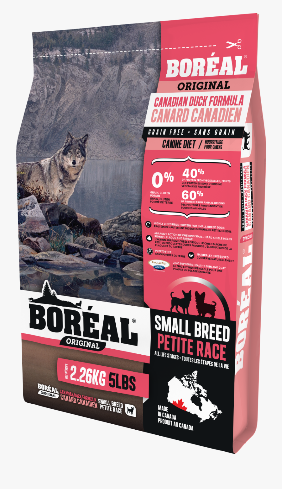 Original Small Breed Duck - Pet Food Brands Canada, Transparent Clipart