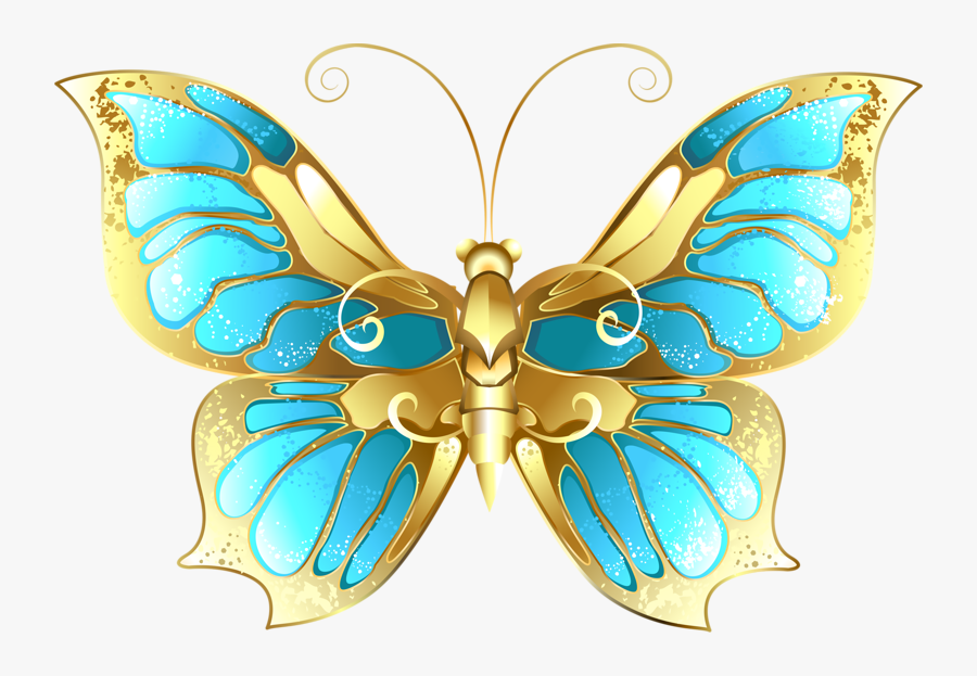 Famous Butterflies, Transparent Clipart