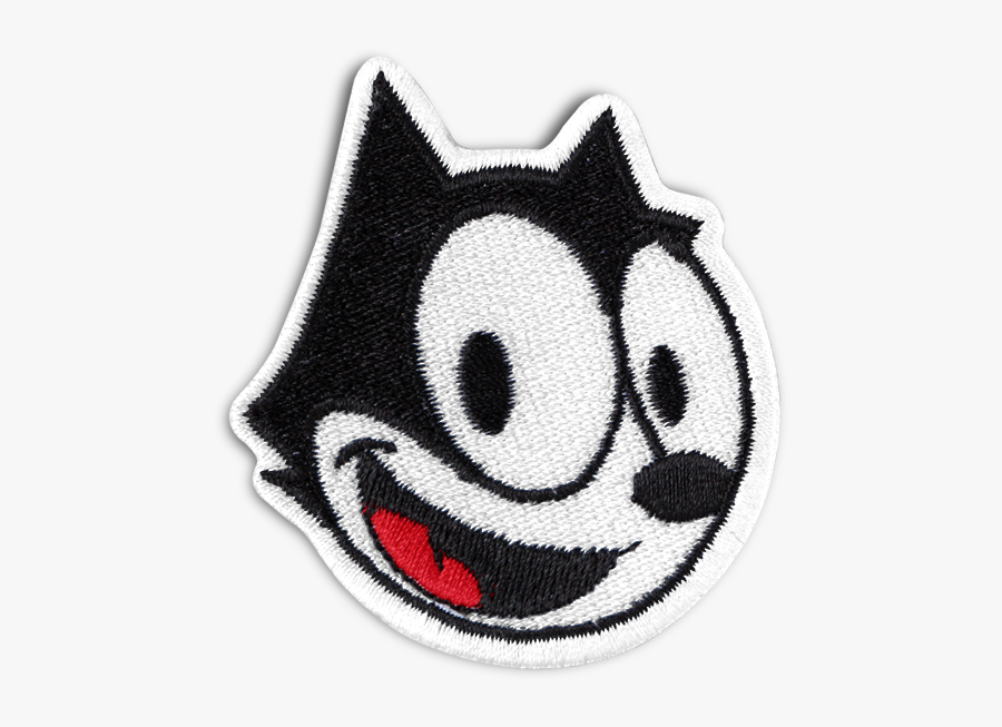 Clip Art Patch Cat - Felix The Cat Patch, Transparent Clipart