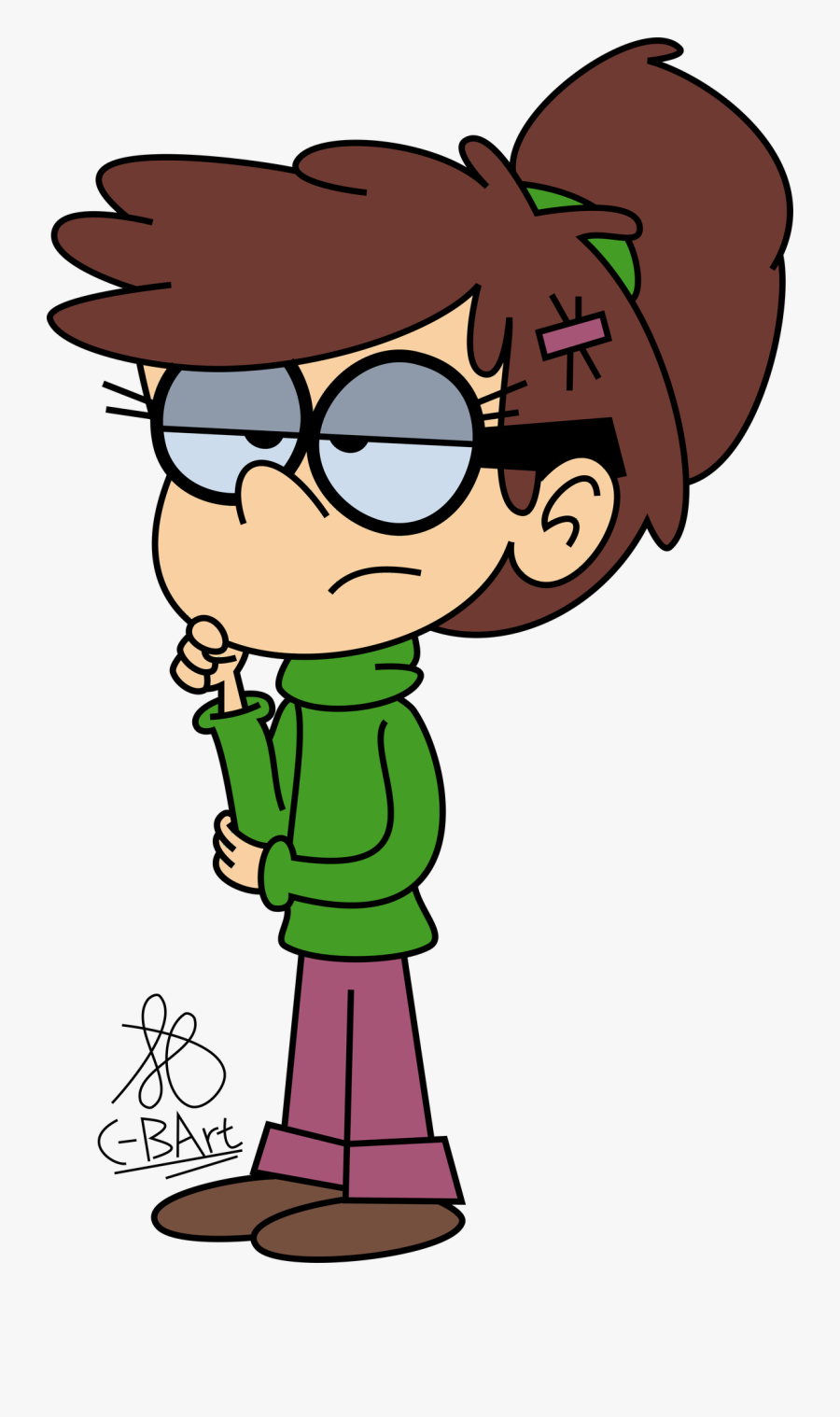 #alternateuniverse #arts #bed #bedtime #boxing #boxingshoes - Loud House Lisa 11, Transparent Clipart