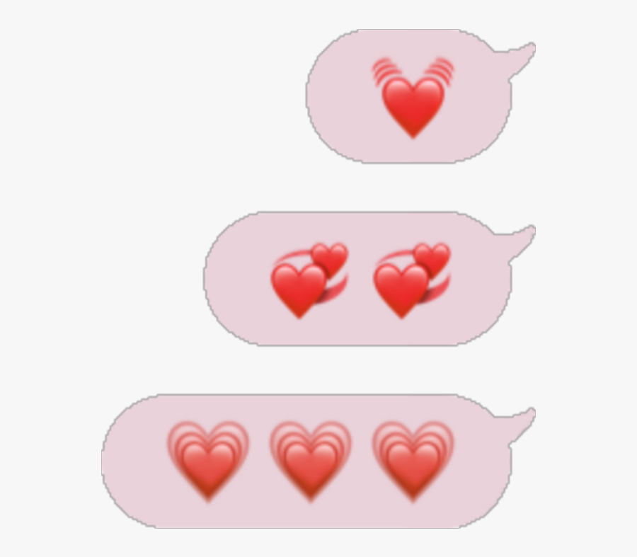 #sticker #textmessage #textsticker #emoji #heart #hearts - Heart, Transparent Clipart