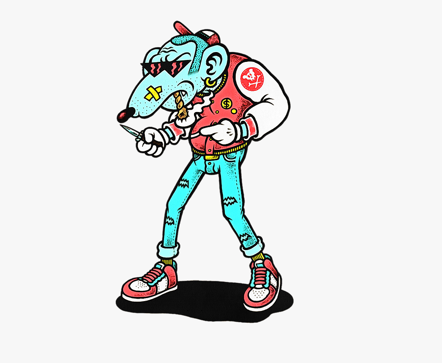 Freak City Illustration, Transparent Clipart