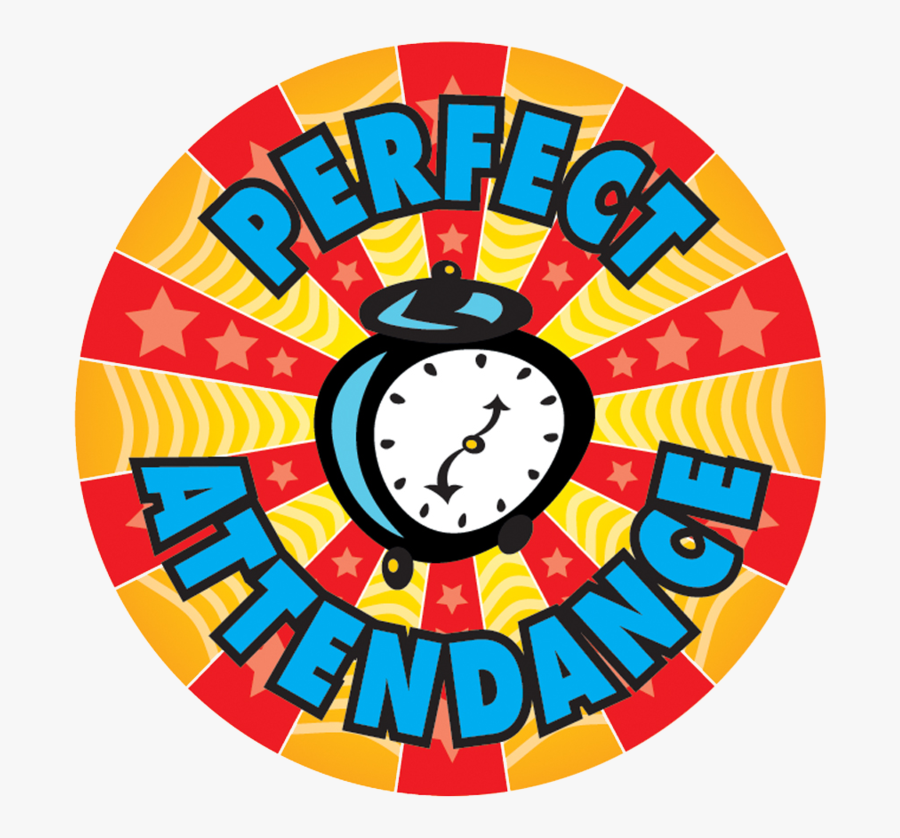 Medal Clipart Perfect Attendance - Circle, Transparent Clipart