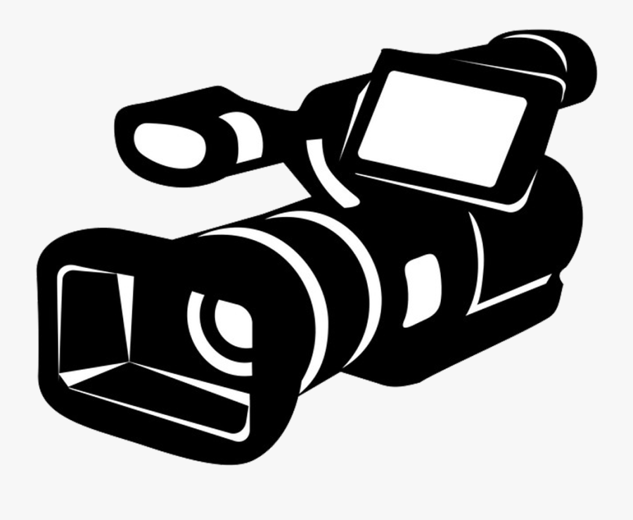 Video Camera Logo Vector, Transparent Clipart