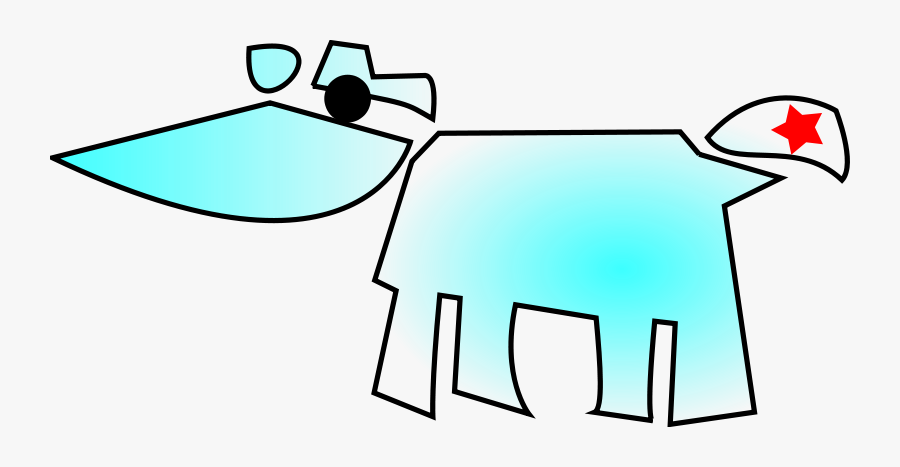 Cow And Star - Clip Art, Transparent Clipart