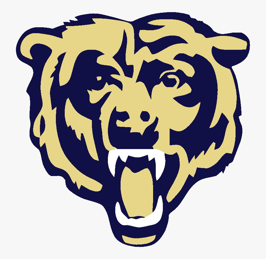 Chicago Bears Logo Orange, Transparent Clipart