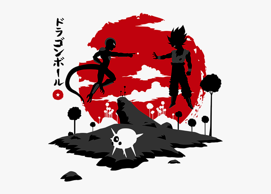 Freezer Y Goku Shirt, Transparent Clipart