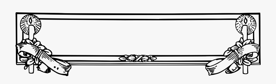 Candle Frame Clip Arts - Frame Candle, Transparent Clipart