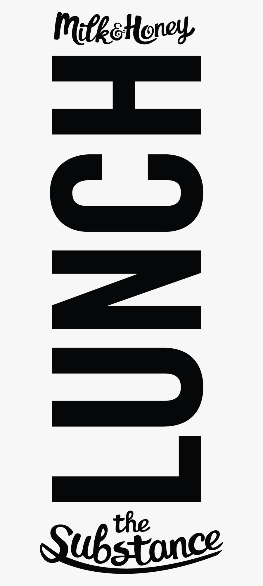 Lunch - Milk And Honey, Transparent Clipart