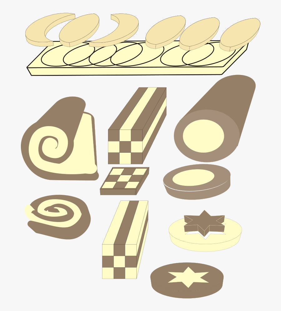 Schwarz Weiß Gebäck Anleitung, Transparent Clipart
