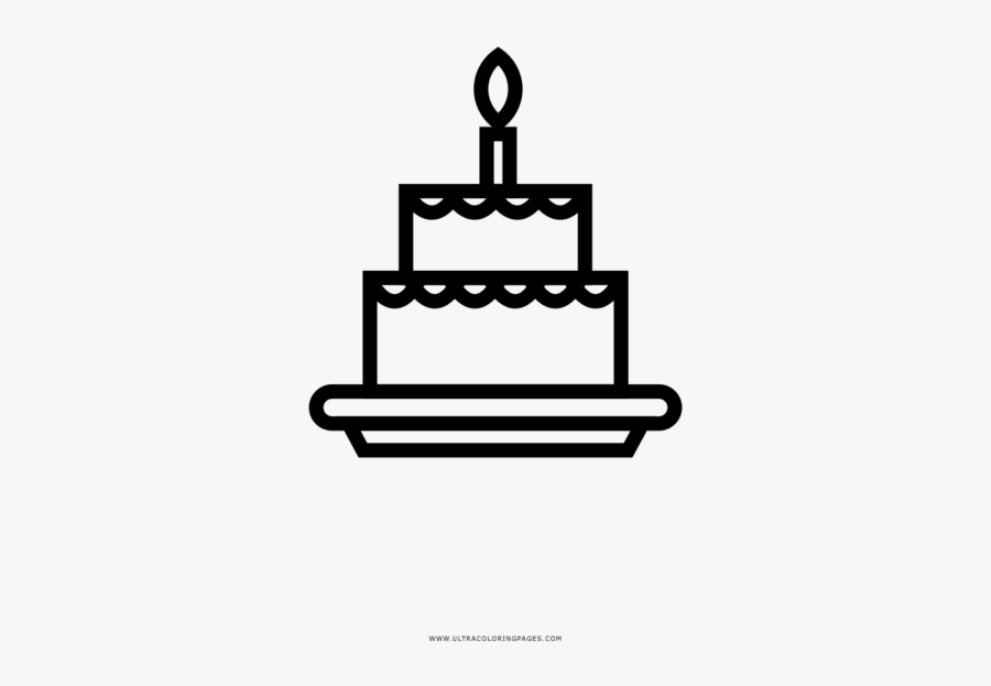 Bolo De Aniversário Desenho, Transparent Clipart