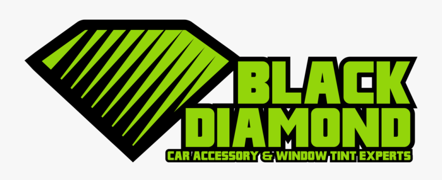 Black Diamond Tinting - Graphic Design, Transparent Clipart