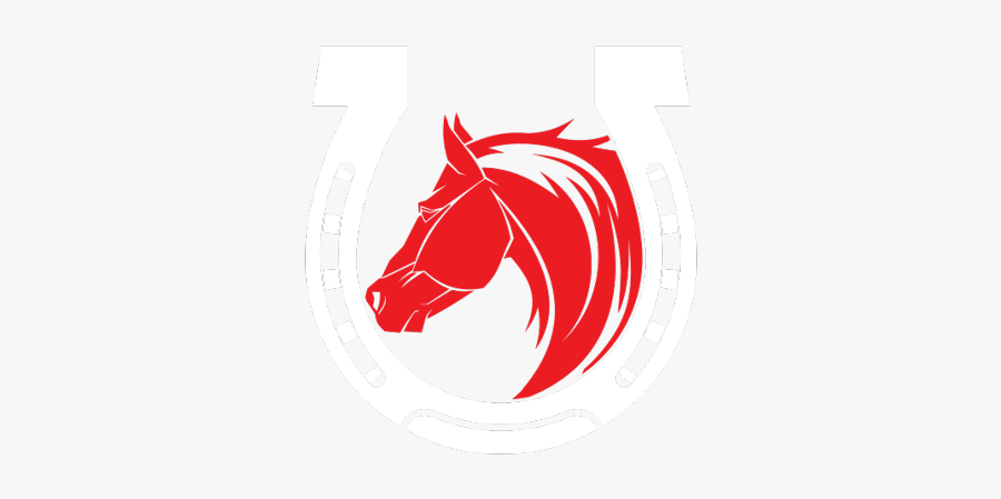 Horse Head Silhouette Logo, Transparent Clipart