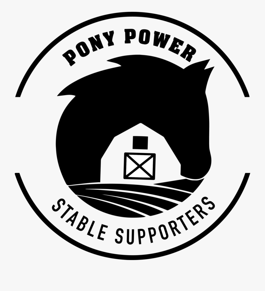 Stablesupporterslogo Withcopy - Emblem, Transparent Clipart