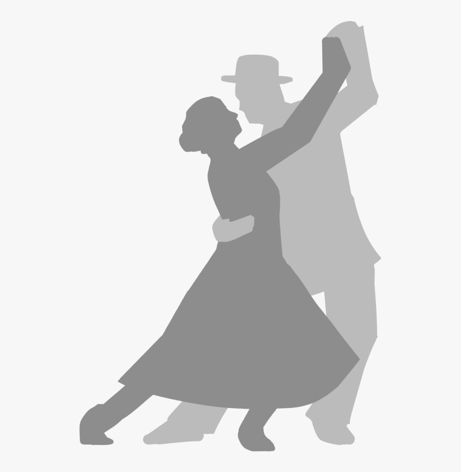 Starlite Ballroom Ballroom Dance Tango Partner Dance - Couple Dancing Silhouette Gif, Transparent Clipart