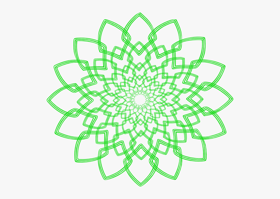 Green Chakra Clip Art - Mindfulness Colouring, Transparent Clipart