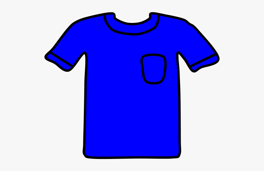 T-shirt, Pocket, Blue, Transparent Clipart
