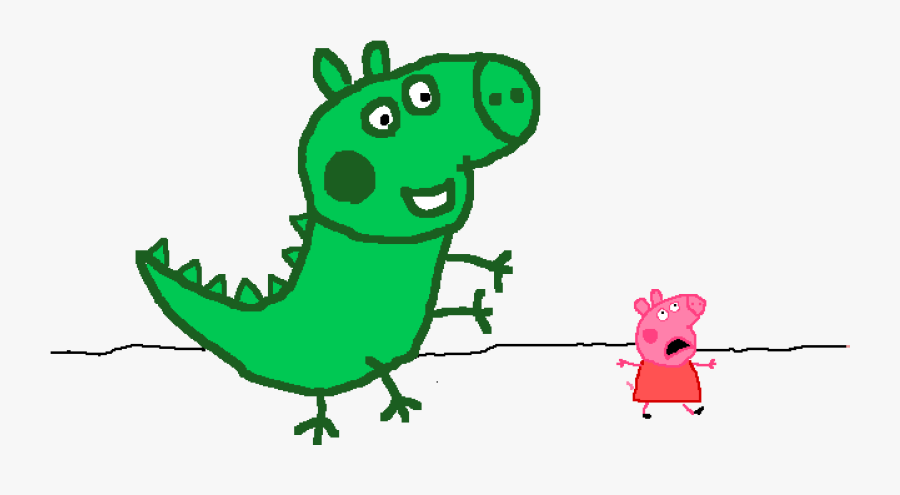 Leaks From The Next Jurassic World Movie - Peppa Pig Posing, Transparent Clipart