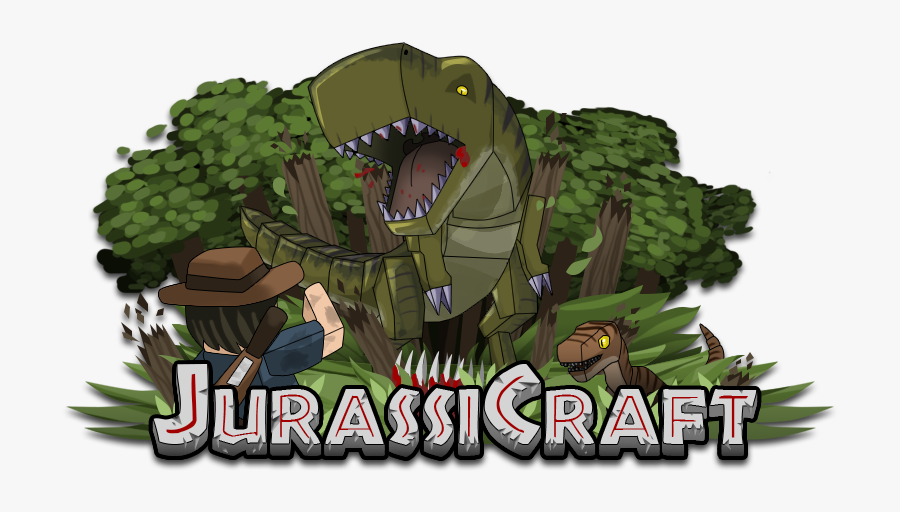 Image - Jurassic Craft Logo Png, Transparent Clipart