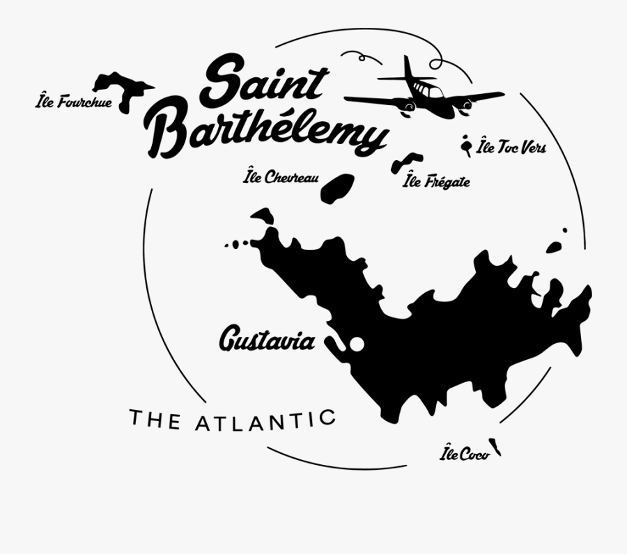 Saint Barthelemy Map Icon, Transparent Clipart